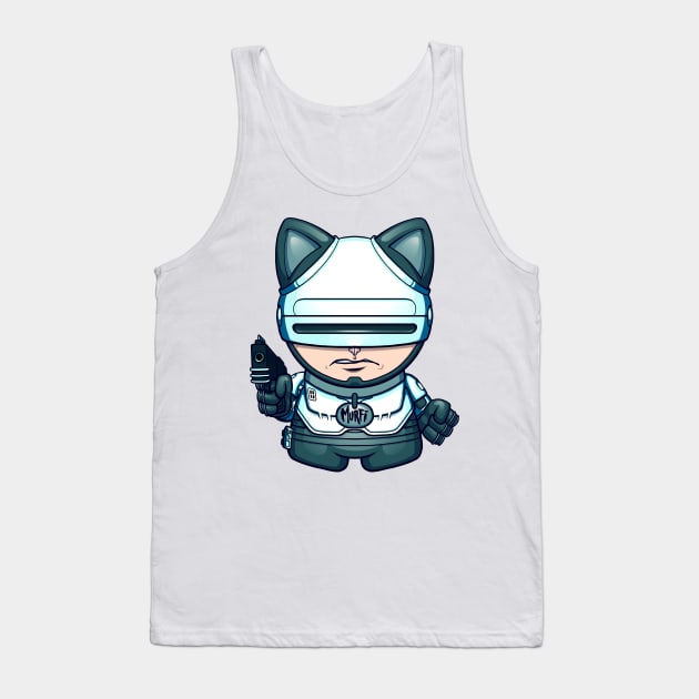 DzyNeko 03 -Robocat- Tank Top by DZYNES